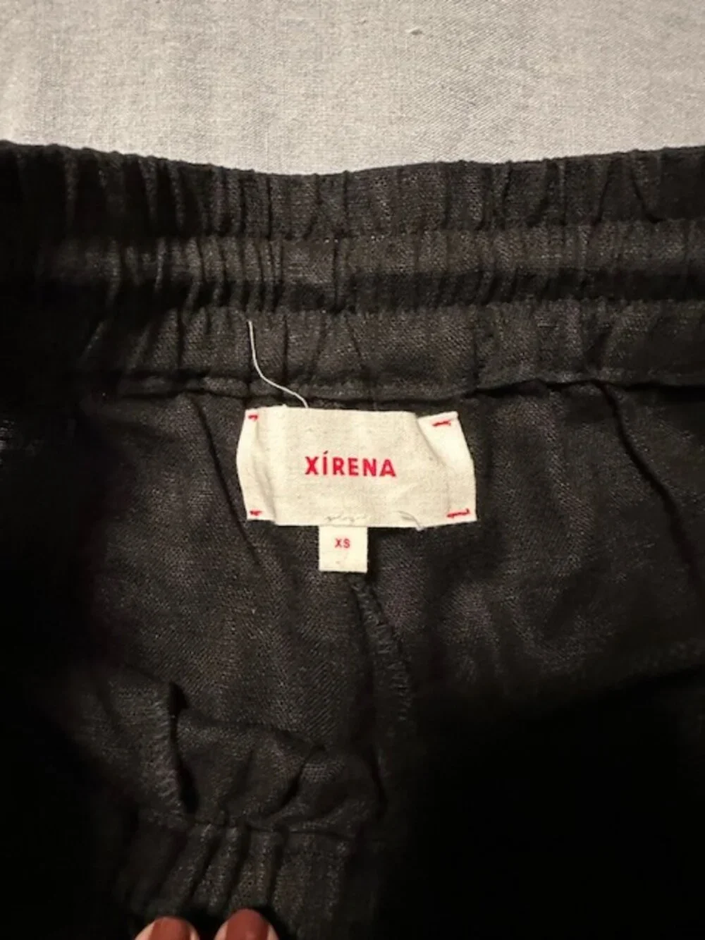 Xirena Atticus Linen Pants, Size XS Black - Picture 3 of 9
